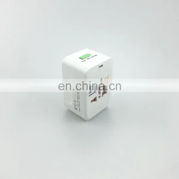New World International Travel Plug Adapter 33.5w Pd Dual Usb-c Power 3 Usb Wall Charger Outlet Euro Us Uk Adaptor photo-2