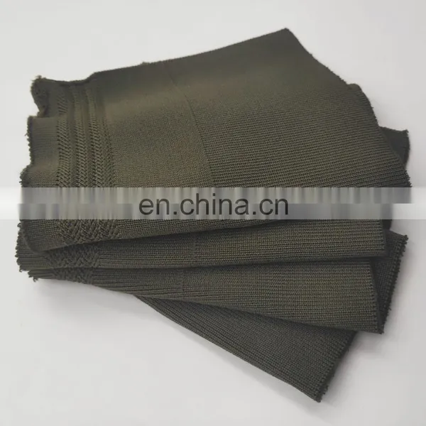 Top Standard Garment Accessories Polyester Knit Rib Customized Jacquard Rib Knitted photo-5