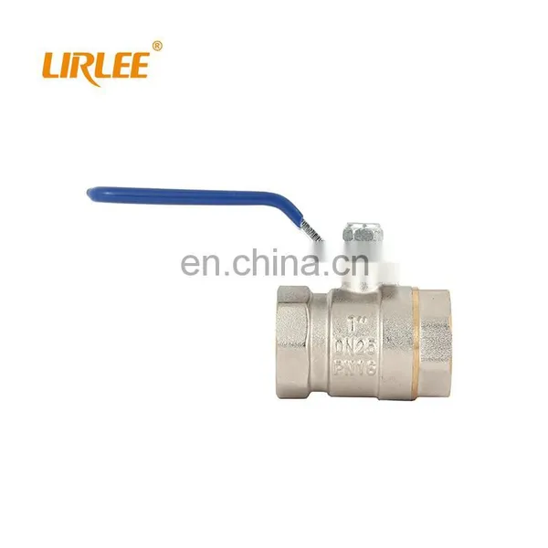 LIRLEE High Quality Factory Price Dn15 Long Handle High Pressure Mini Ball Valve photo-3