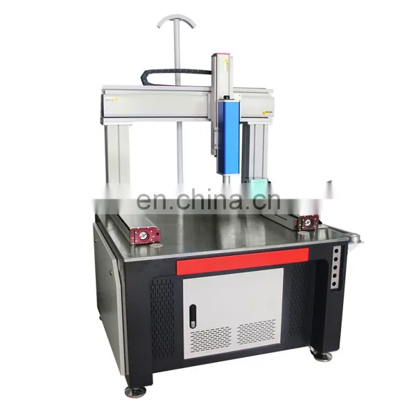 Factory Outlet Plastic Metal PVC Logo Printing Fiber Marker Flying Laser Engraving Machine photo-4