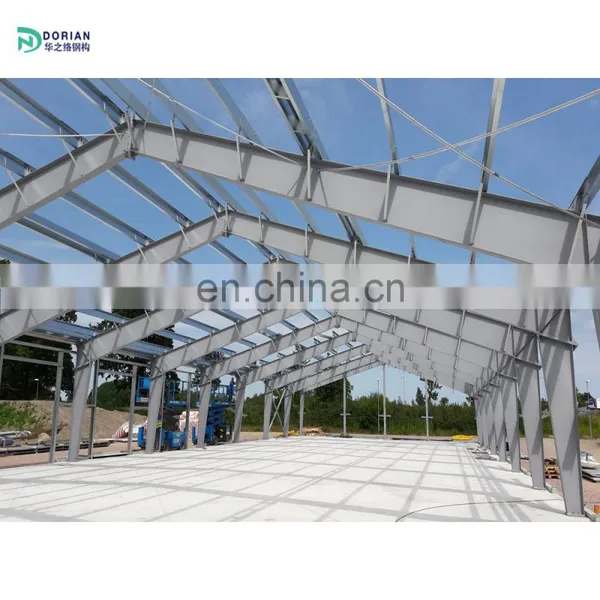 Hot Rolled Futuristic Steel Structure Buildings Sections of Non Alloy Construction Companies Steel Warehouse photo-2