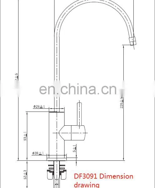 Kitchen Bar Sink Drinking Water Faucet Commercial Stainless Steel,Cold Water Water Filter Faucet photo-2