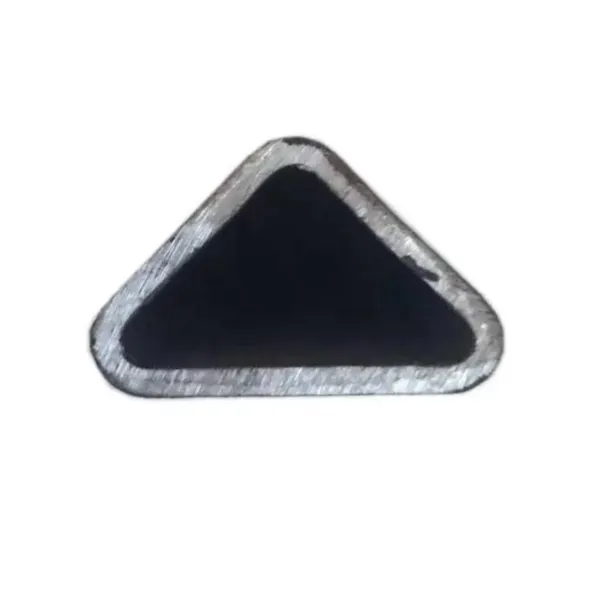 Triangular shape ms pipe spcc steel price per ton various shape ms pipe