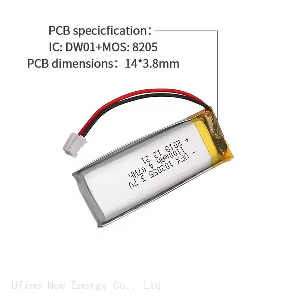 Lithium Battery From China WholesaleRechargeable Battery For Iphone UFX 102055 1100mAh 3.7 v Lipo Battery photo-4