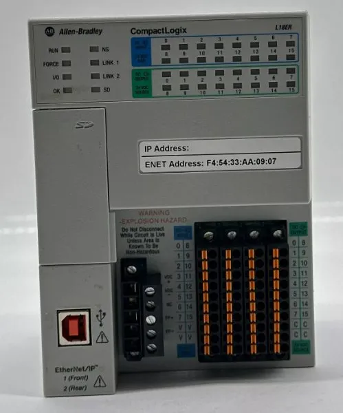 AB 1769-L18ER-BB1B SER.B CompactLogix 0.5MB DI/O Controller