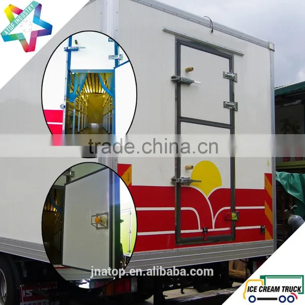 4.8m Kooltube Eutectic Refrigeration System Ice Cream Truck Body Quality Choice Most Popular