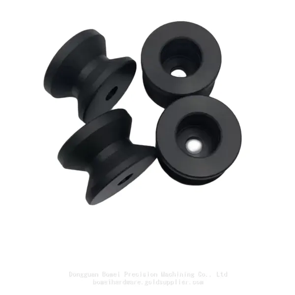 OEM Machined Black POM Rollers Groove Wheel photo-2