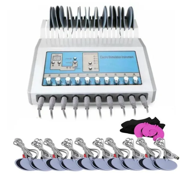 TENS EMS Russian Wave Slimming Machine Featuring Moisture-Proof Electrodes and Carrying Case photo-3