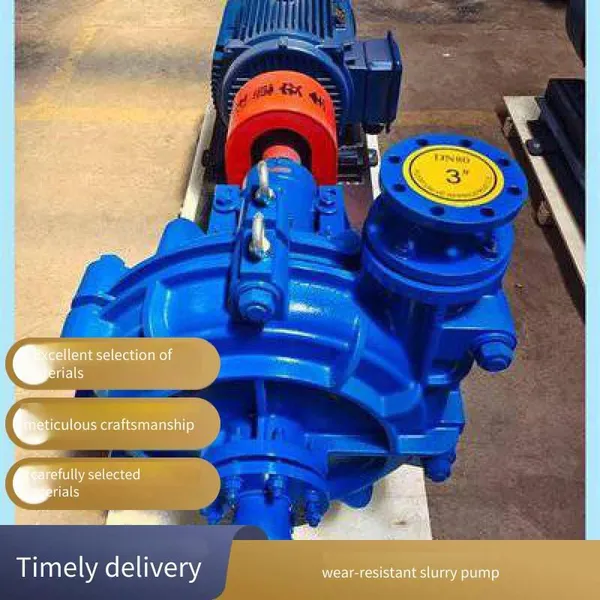 4/3c - ah Slurry Pump, Wear - Resistant Alloy, Rubber, Ceramic, Wazhou Bearing, Pump Shaft Quenched and Tempered, Impeller Dynamic Balance, Fine Sand Recovery