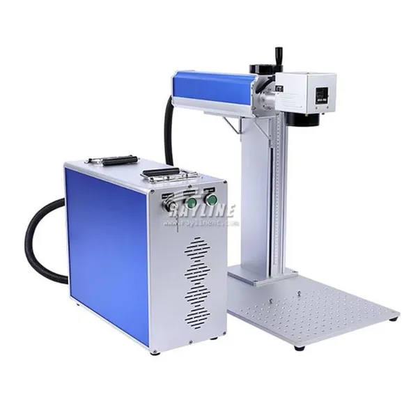Split Type Fiber Laser Marking Machine Separate Control Unit and Laser Head for Metal Stainless Steel Plastic Coding Equipment Factory Direct photo-4