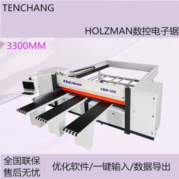 HOLZMAN Brand 3300MM Woodworking CNC Heavy Electronic Saw in Stock From the Source Factory photo-2