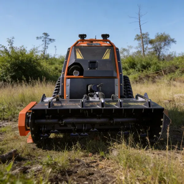 Vigorun MTSK1000 RC Slope Lawn Mower 1000 с уборкой шириной 1000 мм, для склонов до 35 градусов, гусеничный косилка-морковка для лесных участков и эстейтов
