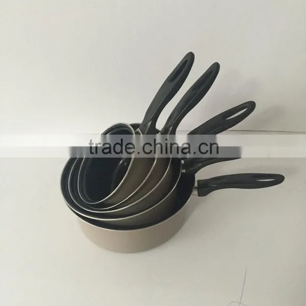 Hot Sales Non Stick Carbon Steel Sauce Pan Cookware Set photo-3