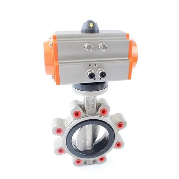 Factory Direct Sales of High-quality Stainless Steel Pneumatic Lug Butterfly Valve photo-3