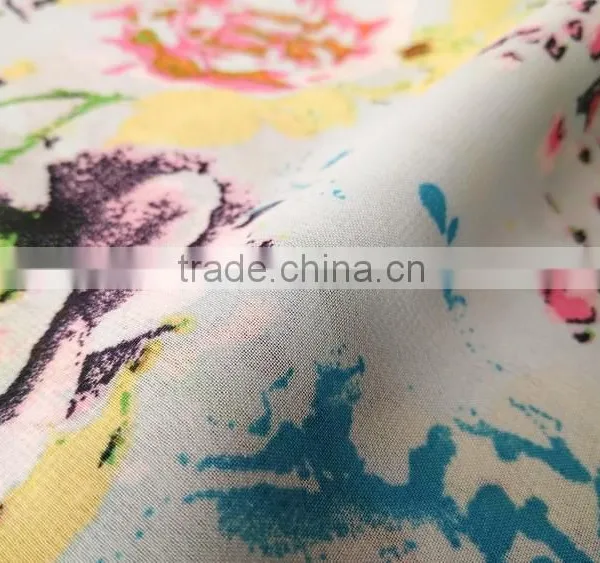 Silk Chiffon Dresses Polyester Chiffon Fabric Made in China photo-2
