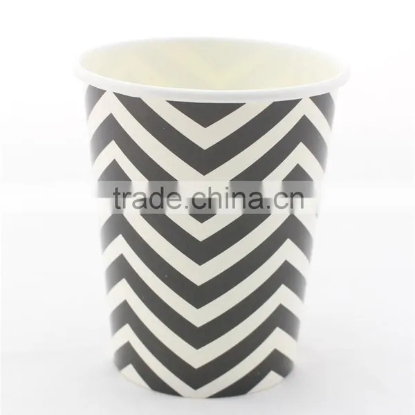 SGS&FDA Certificated New Design 9oz Stocked Cup Cold Drinking Paper Cups photo-6