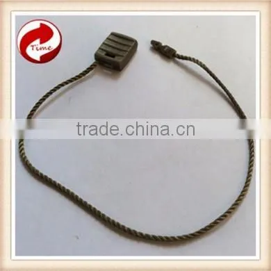 Army Green, Plastic Labels, LOGO-free,Manufacture China Plastic String Hang Tag for Clothing photo-4