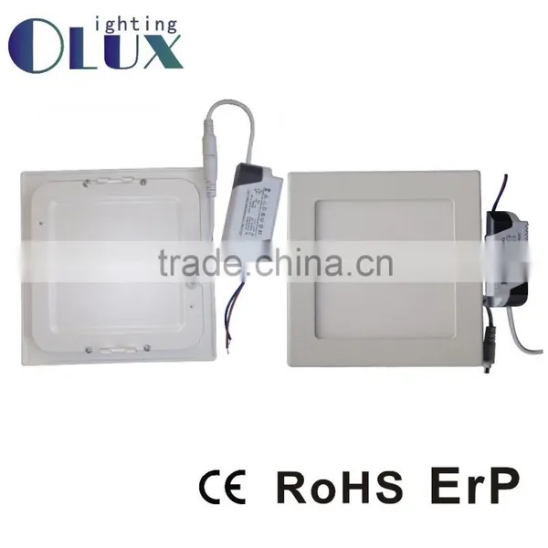 Natural White Aluminum Housing Body 9W Round Panel Light AC110-260V Slim Panel Led 2835smd With 3 Years Warranty Panel Light photo-2