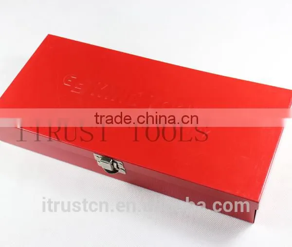 40PCS 3/8"and 1/4" Metal Box Socket Set 2340AAM GS KING TOOLS Made in China photo-5