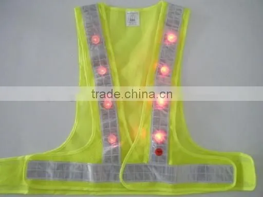 Police Reflective Vest/reflecting Vest/reflection Vest With Led Light photo-2