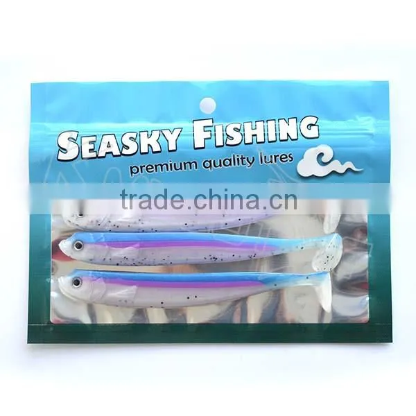 CHSOFT30 Wholesale in Stock New Design Sinking Soft Fishing Lure for Pike photo-2