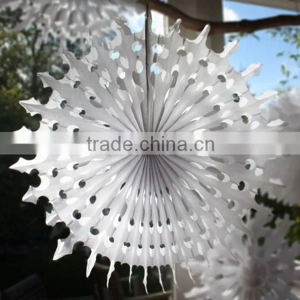 China Regional Feature and Paper Material Tissue Fans Party Decor photo-4