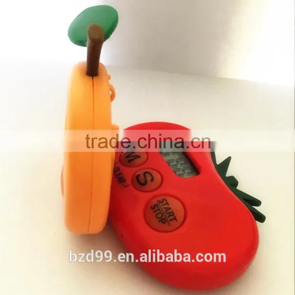 New Style Tomato Orange Fruit Digital Countdown Kitchen Timer / Count Up/down Household Necessary and Promotional Items photo-4