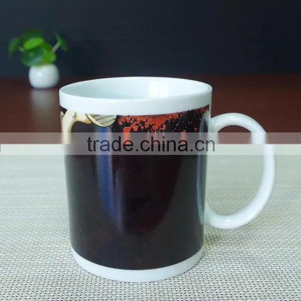 Promotion Gift Color Changed Couple Ceramic Fox Mugs photo-3