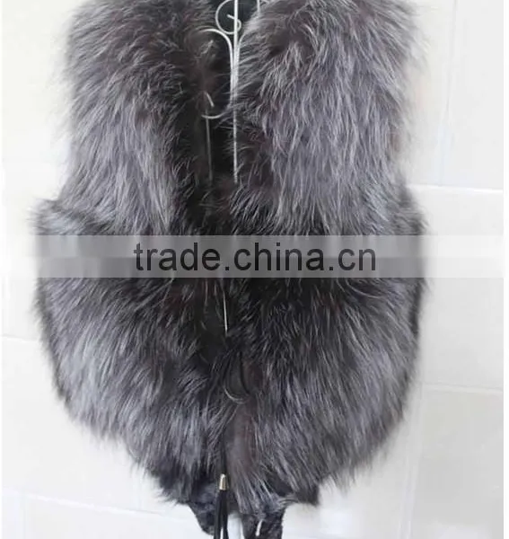 2016 Autumn and Winter Women Faux Fox Fur Vest photo-6