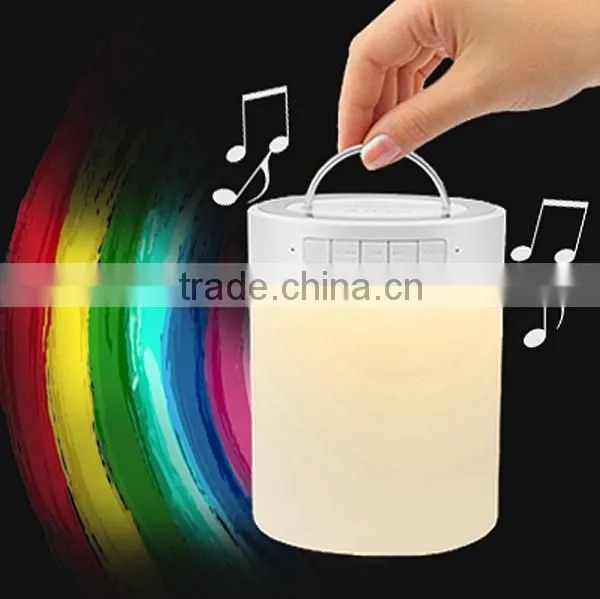 Magic Touch Sensor Lamp Mini Portable Bluetooth Wireless Speaker For Sauna Quality Choice photo-4