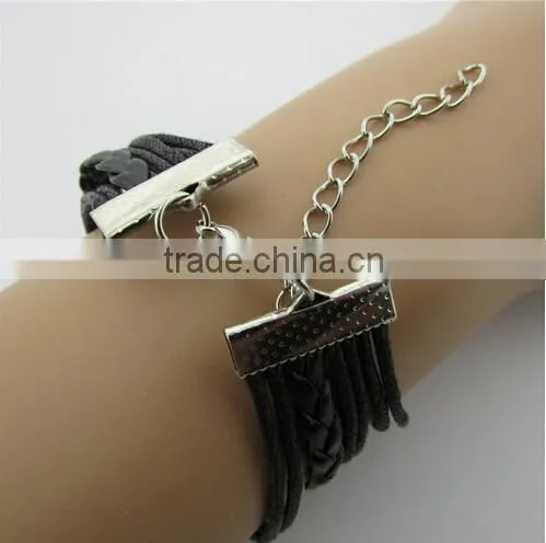 HOT Selling Wholesale DIY Bracelet Infinity Love Bracelet/ photo-5