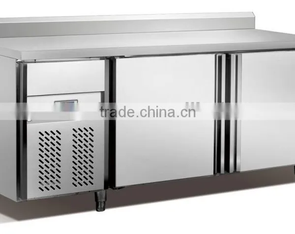 Stainless Steel Counter Refrigerator/kitchen Workbench Freezer