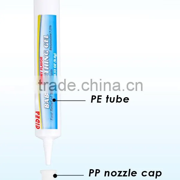 15g White Nozzle Cosmetic PE Tube photo-2