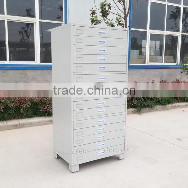 Office Furniture Steel Drawing Cabinet / Steel Map File Cabinet photo-6