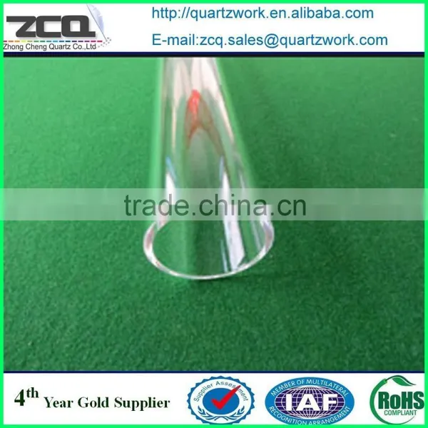100mm Quartz Glass Tube Quartz Tube for uv Lamp Quartz Tube photo-3