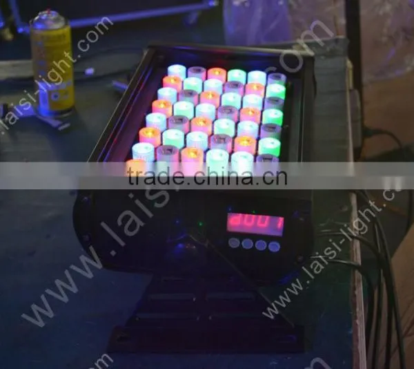 DMX Control Led City Color Light 48pcs 3w RGB Led Wall Wash Light photo-4