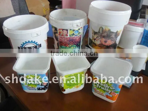Rectangle Plastic Buckets Printing Machine photo-3