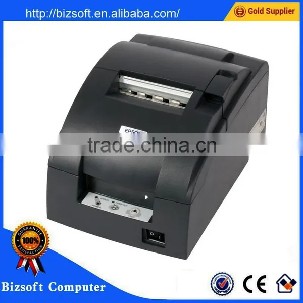 EPSON TM-U220D Black Colour, Dot Matrix Impact Printer, 76mm Pos Receipt Printer