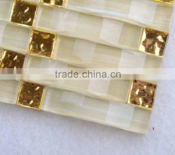GT009 300X300MM Wavy Glass Pendant Lights Mosaic Tile Machine photo-4
