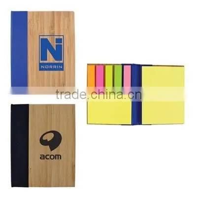 Folding Sticky-Note Flag Folder , Promotional Notebook,bamboo Sticky Notebook