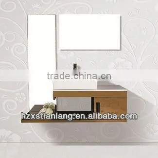 Wall Mounted #304 Stainless Steel Bathroom Cabinet With Double Mirror