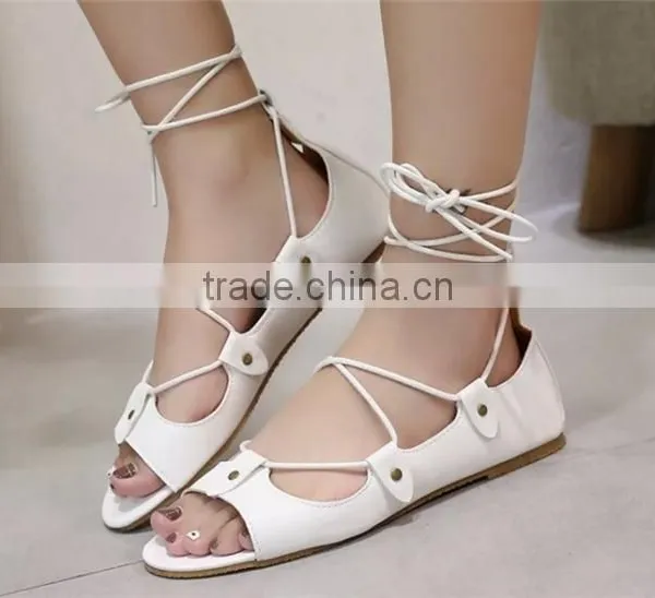 New Design Low Price Lady Flat Sandals for Ladies Pictures photo-5