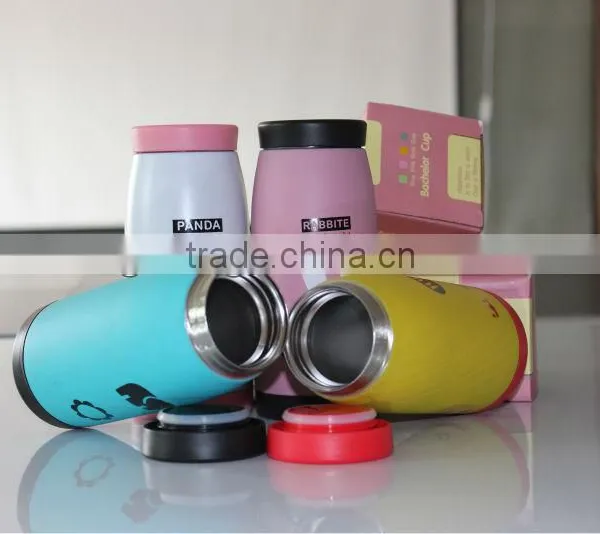 Stainless Steel Double Wall Second Generation Thermos Children Cups
