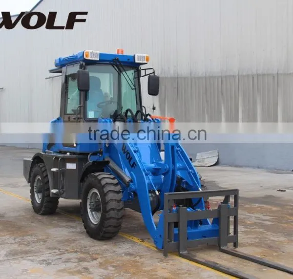 CE Approved Farming Machine Zl12 Mini Wheel Loader for Sale in France photo-5