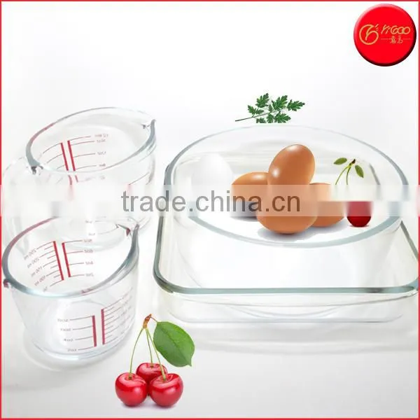Hot Sale 9-PC Glass Bakeware Set Baking Dishes Measuring Cups Baking Pans photo-2