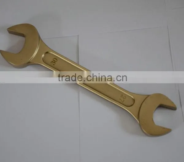 Anti Spark Tools; High Quality Sae Double Open End Wrench/ Spanner; Die Forged;China Manufacturer;OEM Service; No MOQ