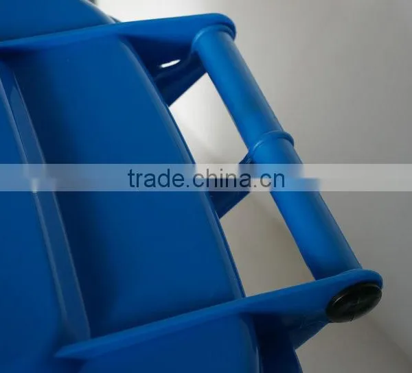 50L Outdoor Plastic PP 13 Gallon Trash Can With Wheels photo-4