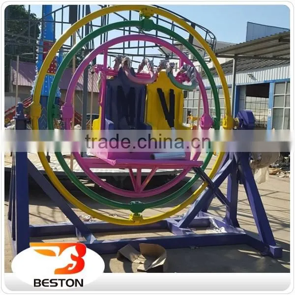 Amusement Park Human Gyroscope , Outdoor Children Rides Amusement Park Space Ball photo-5