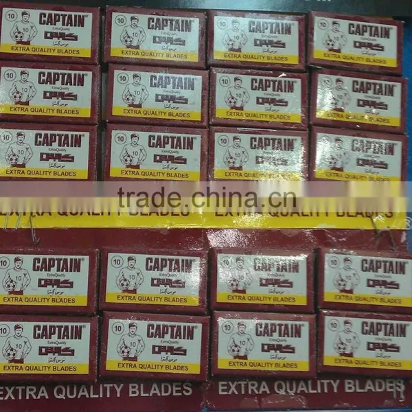 CAPTAIN Shaving Razor Blades/ Double Edge Razor Blades / Disposable Razor Blades