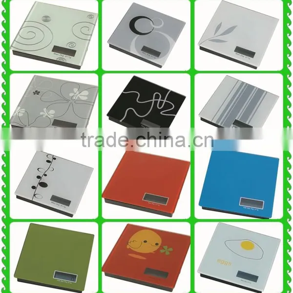 Future Life Colorful Silk Printing Digital Kitchen Scale, Electronic Food Weighting Max 2 kg Scale photo-2